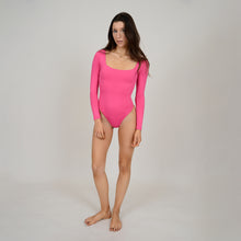 Load image into Gallery viewer, Stacy Square Neck Bodysuit | Barbie Pink