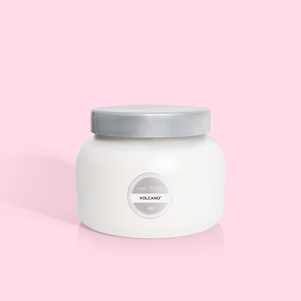 Volcano White Oversized Signature Jar