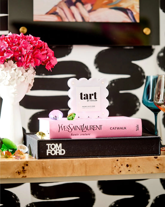 Tart by Taylor White Mini Acrylic Picture Frame