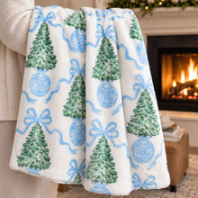 Load image into Gallery viewer, Winter Pines Blanket