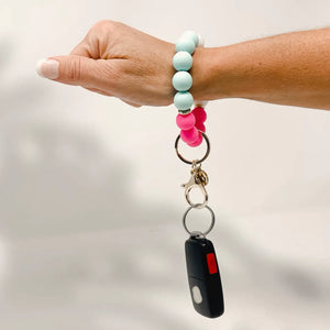 Pretty in Pearl Hands-Free Keychain Wristlet