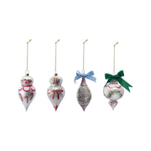 Load image into Gallery viewer, Hand-Painted Glass Ornaments
