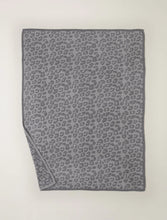 Load image into Gallery viewer, Barefoot Dreams CozyChic® Barefoot in the Wild® Throw | Linen/Warm Gray