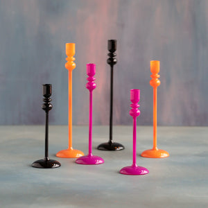 Trick or Sweet Taper Candle Holders