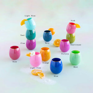 Sugar Plum Stemless Glass