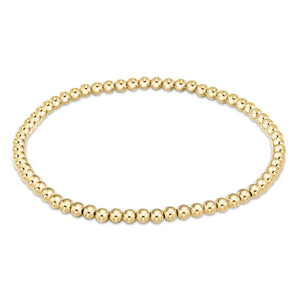 enewton Classic Gold 3mm Bead Bracelet