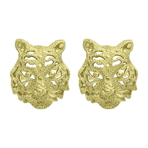 Sheila Fajl Tiger Studs | 18K Gold Plated