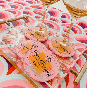 Tart by Taylor Rosé All Day Coaster
