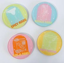 Load image into Gallery viewer, Tart by Taylor Bottoms Up Coasters