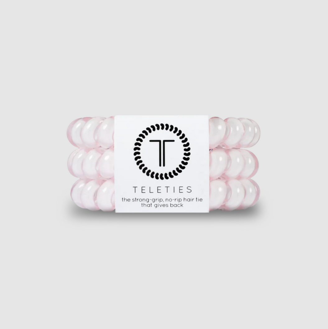 Rose Water Pink Teleties | Large