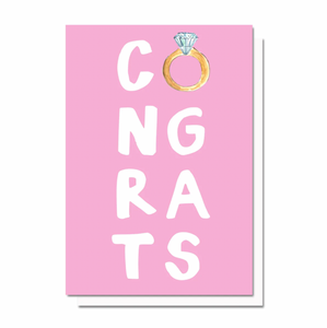 Evelyn Henson Engagement Congrats Card