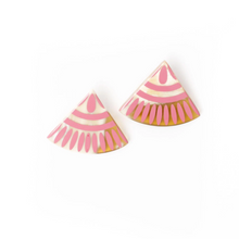 Load image into Gallery viewer, Blush Tile Earrings