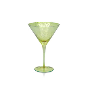 Aperitivo Martini Glass | Luster Green