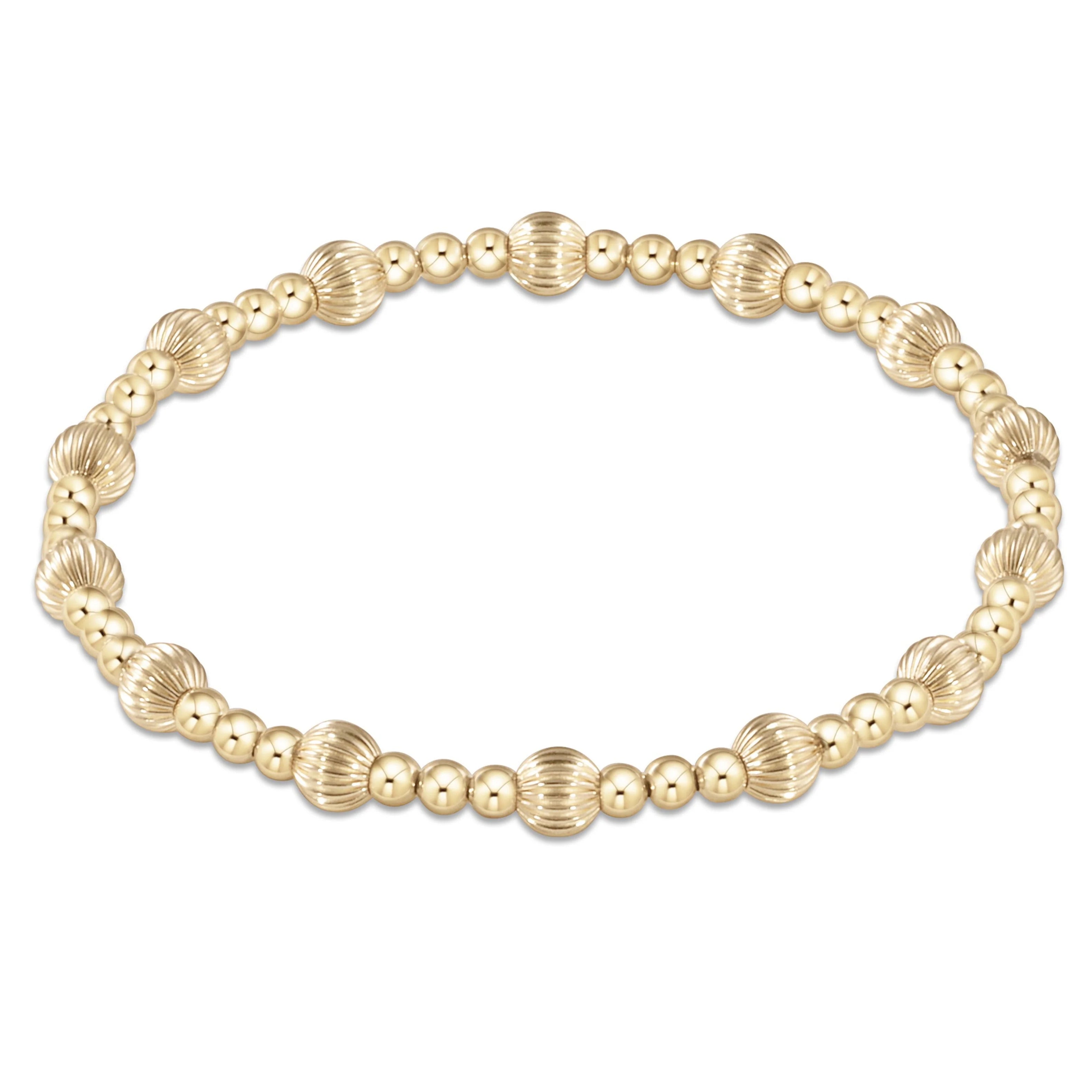 【美品】 Pemine TAVERNITI CARDINET BRACELET Courtship Engraved Tennis Bracelet- Gold Vermeil - Oak & Luna