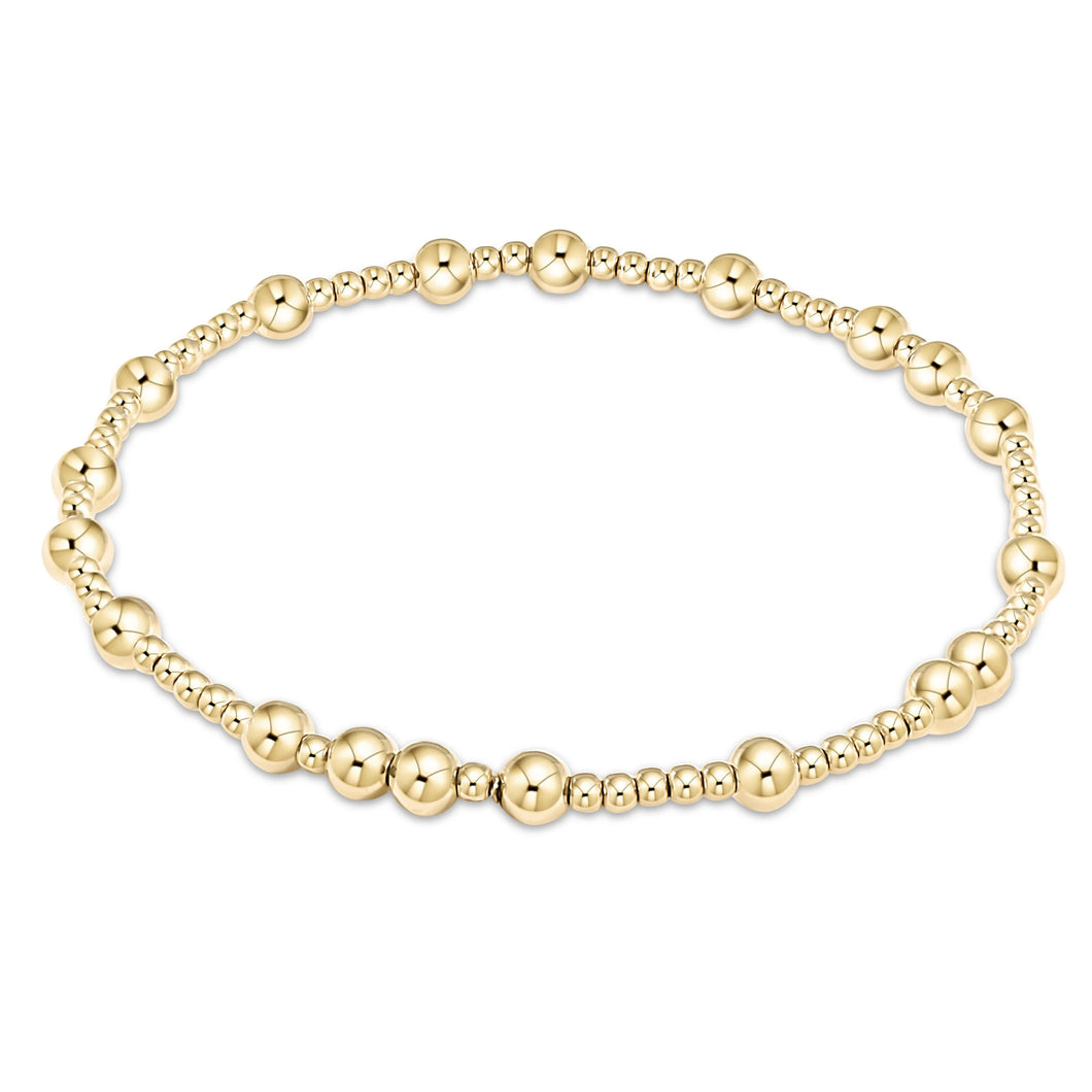 enewton Hope Unwritten 4mm Bead Bracelet - Gold